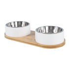 Instachew, Puresteel Double Pet Bowl image number null