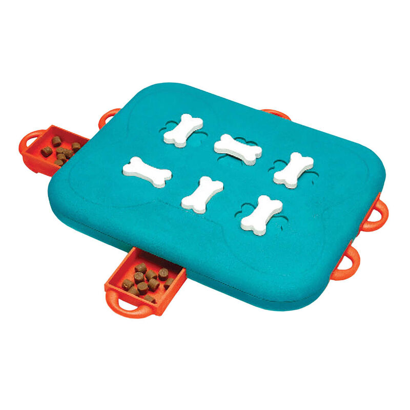 Outward Hound, Nina Ottosson, Dog Casino Treat Puzzle - Turquiose image number null
