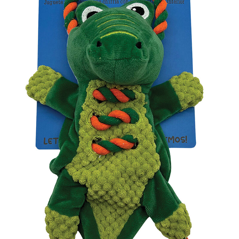 Pet Posse, Crocodile Tug Toy - 14" image number null