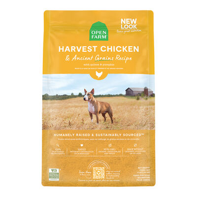 Open Farm, Harvest Chicken & Ancient Grains Adult Dog Dry Food - Dry Dog Food
