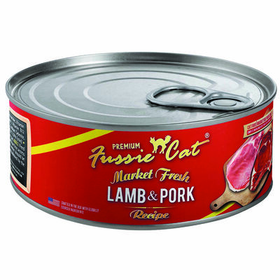 Fussie Cat, Market Fresh Lamb and Pork - 156 g