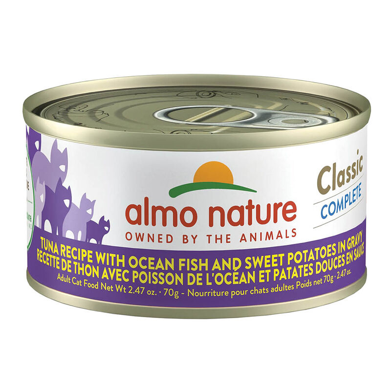 Almo Nature, Can, Feline - Tuna with Fish in Gravy - 70 g - Wet Cat Food image number null