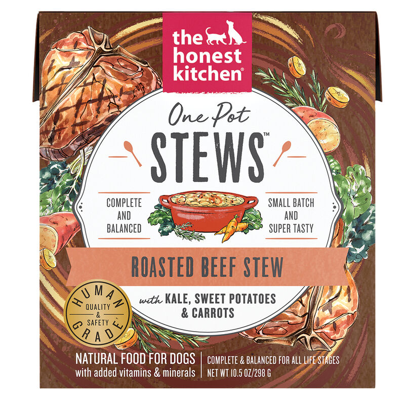 The Honest Kitchen, One Pot Stew, Beef with Kale - Wet Dog Food image number null
