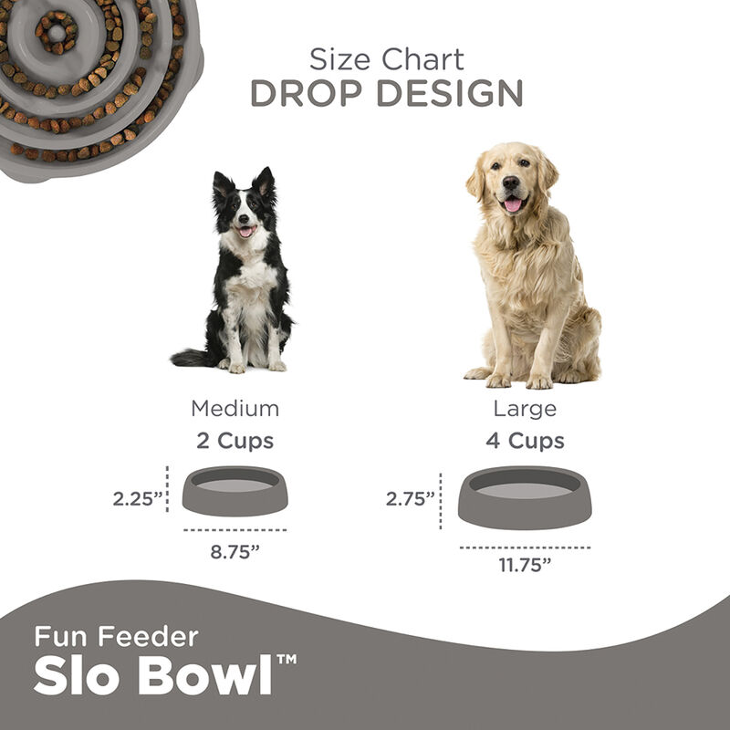 Outward Hound, Fun Feeder Drop - Grey image number null