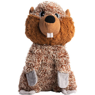 FabDog, Fluffy Dog Toy - Beaver