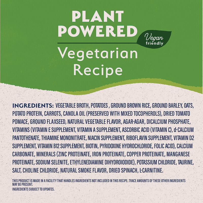 Natural Balance, Vegetarian Canned Dog Formula - 369 g - Wet Dog Food image number null