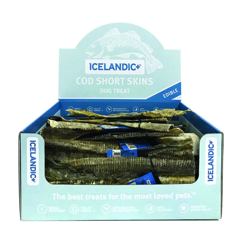 Icelandic+, Cod Skin Strips - Short image number null