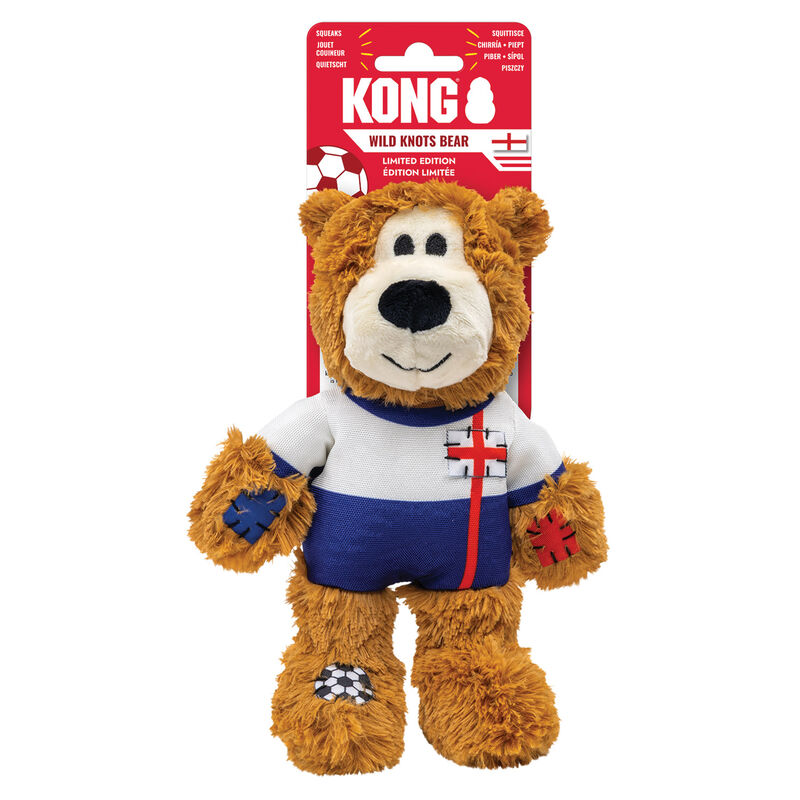 KONG Wild Knots Sport Bear Dog Toy image number null