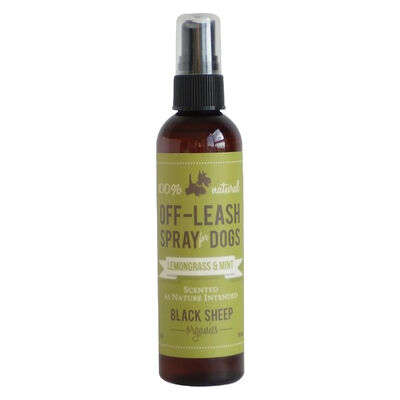 Black Sheep Organics, Off Leash Spray - Lemon Grass & Mint - 134 g
