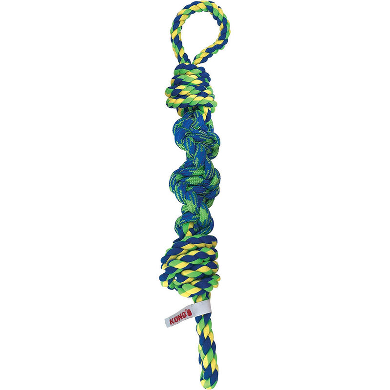 KONG, Rope Bunji - Assorted Colours - Medium - Toss Dog Toy image number null