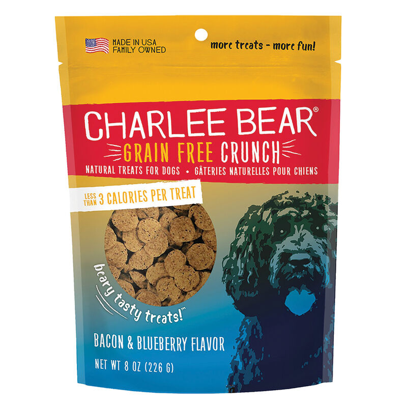 Charlee Bear, Grain Free Treat - Bacon & Blueberry - 227 g image number null