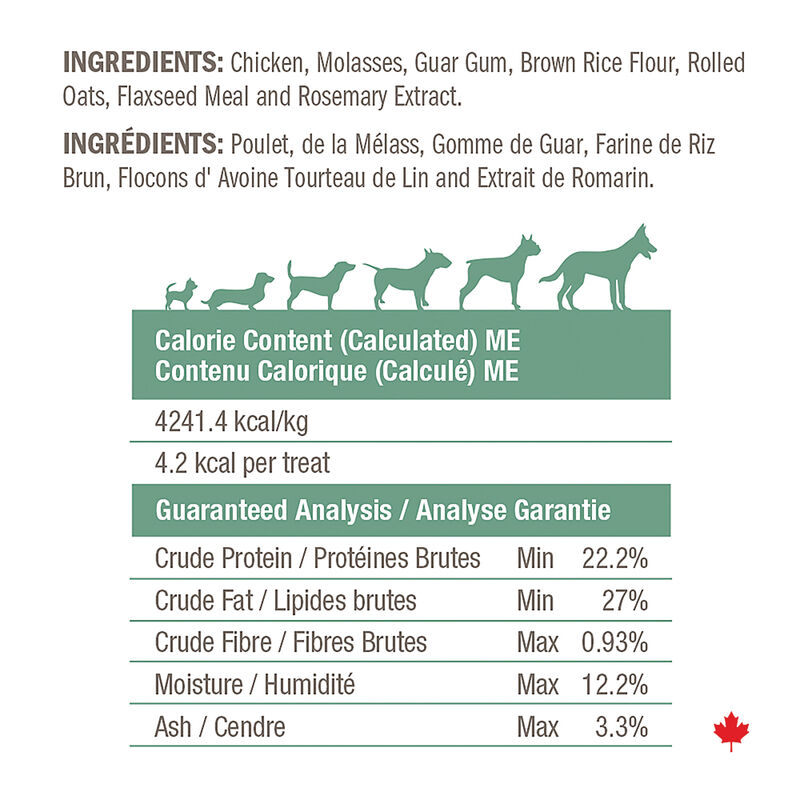 Crumps' Naturals, Mini Trainers Chicken (semi-moist) - Dog Treat image number null