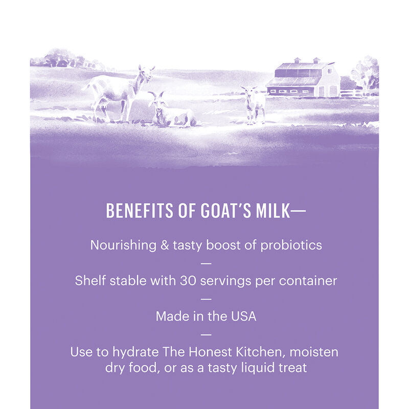 The Honest Kitchen, Organic Goats Milk with Probiotics - Dog Digestion image number null