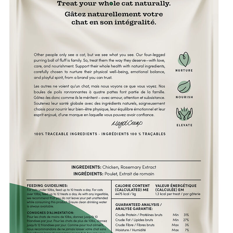 Crumps' Naturals, Freeze Dried Chicken Cat Treats image number null
