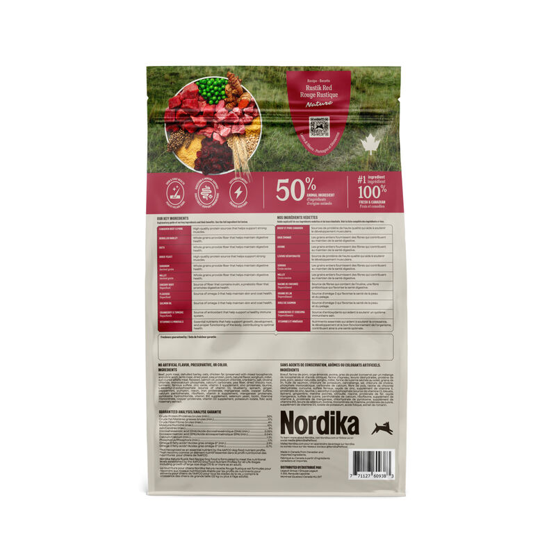 Nordika, Red Meat Natural - Dry Dog Food image number null