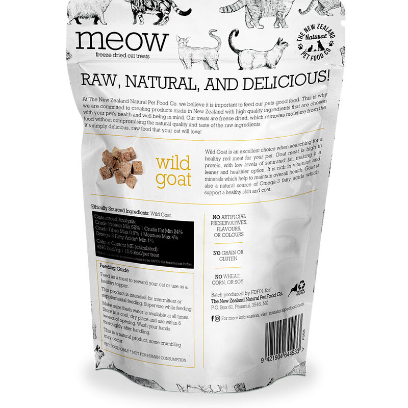The New Zealand Natural Pet Food Co., Meow, Wild Goat image number null