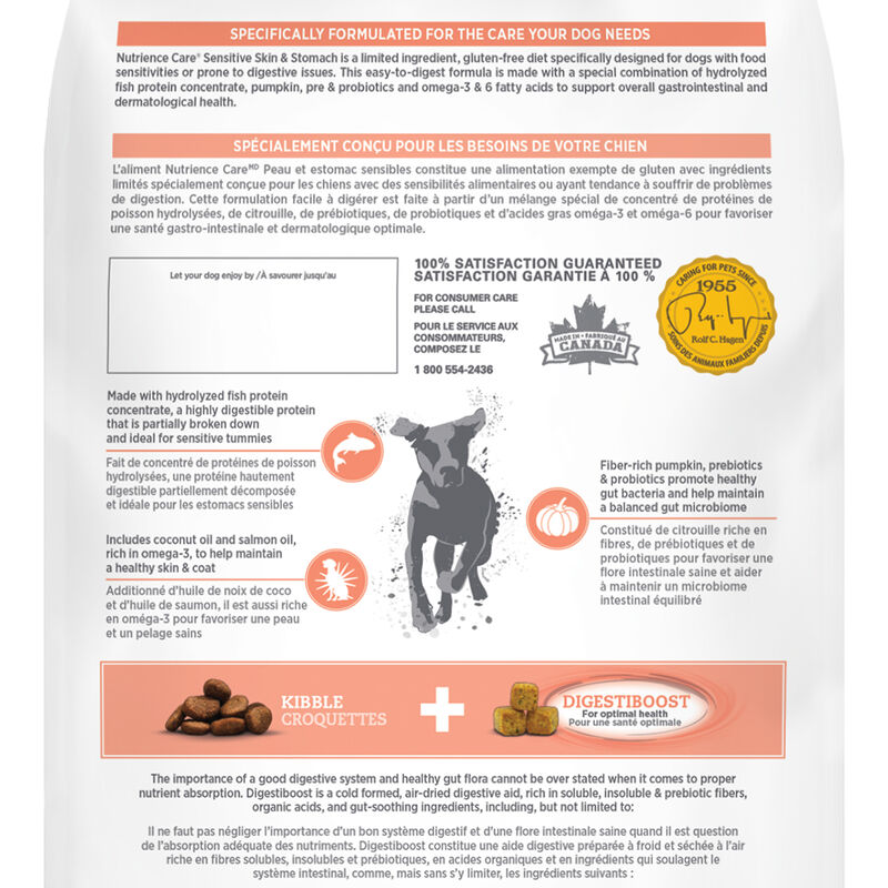 Nutrience, Care - Sensitive Skin & Stomach - Dry Dog Food image number null