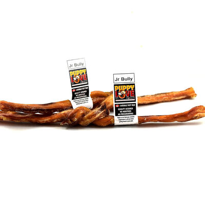 Puppy Love, Junior Bully Stick - 9-10"