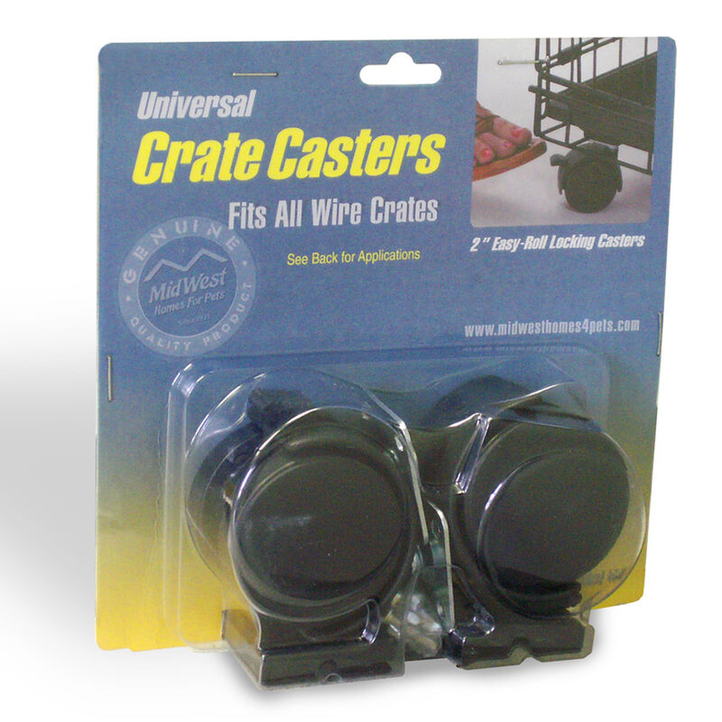 MidWest, Universal Crate Casters - 2 Pk image number null