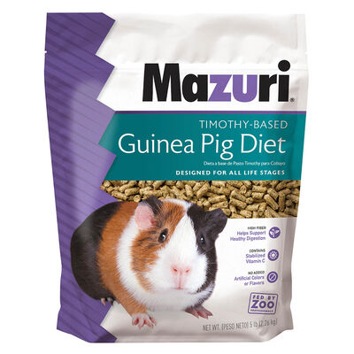 Mazuri, Timothy Based Guinea Pig Diet - 5 lb