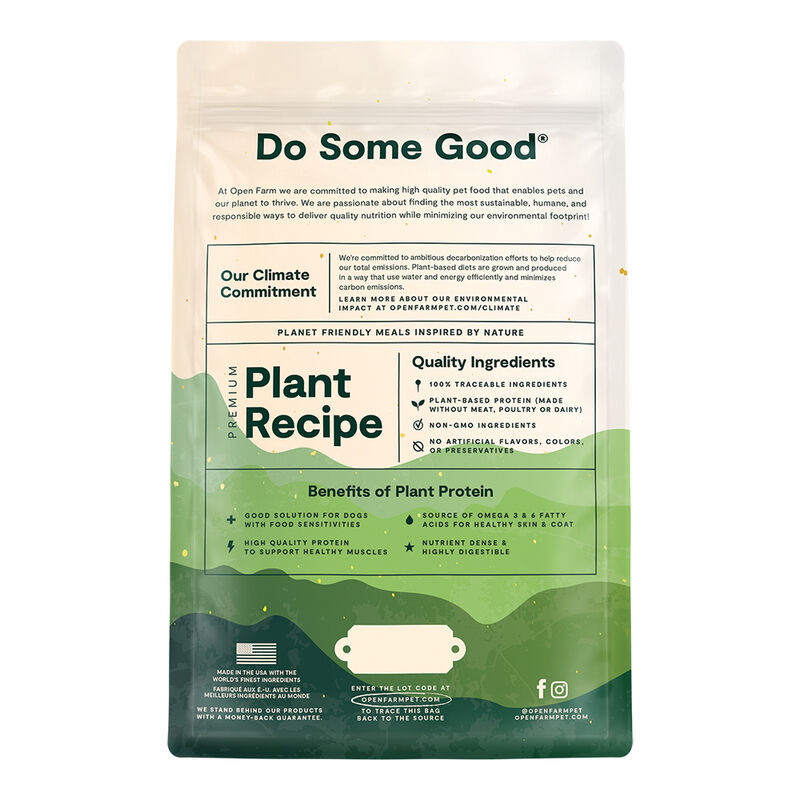 Open Farm, Kind Earth - Plant Recipe - Dry Dog Food image number null