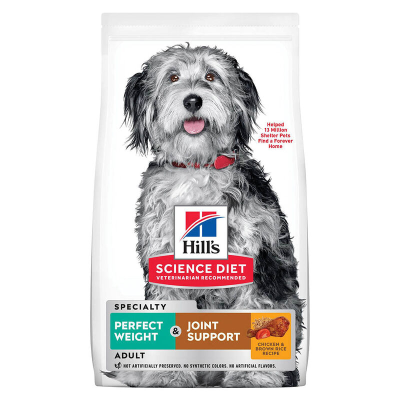 Science Diet, Adult - Perfect Weight+Joint - Dry Dog Food image number null