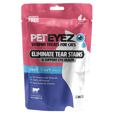 PetEyez, Feline - Vitamin Treats - Beef Liver - 28 g