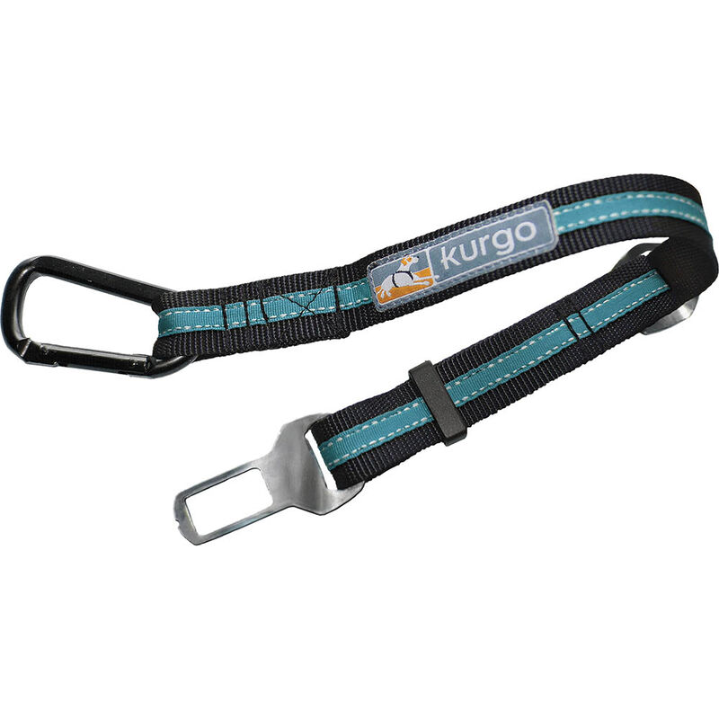 Kurgo, Direct To Seatbelt Tether - Coastal Blue image number null