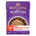 Wellness, Bowl Boosters - Hearty Toppers - Beef & Green Beans in Bone Broth - 156 g - Wet Dog Food image number null