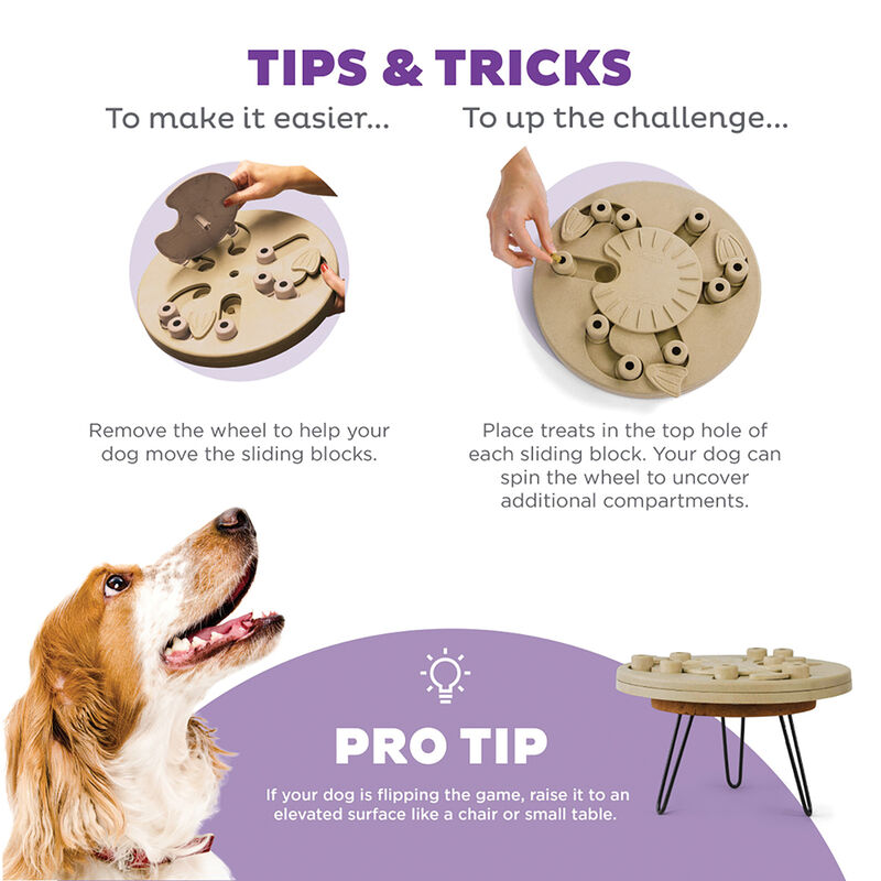 Outward Hound, Nina Ottosson, Dog Worker Treat Puzzle - Tan image number null