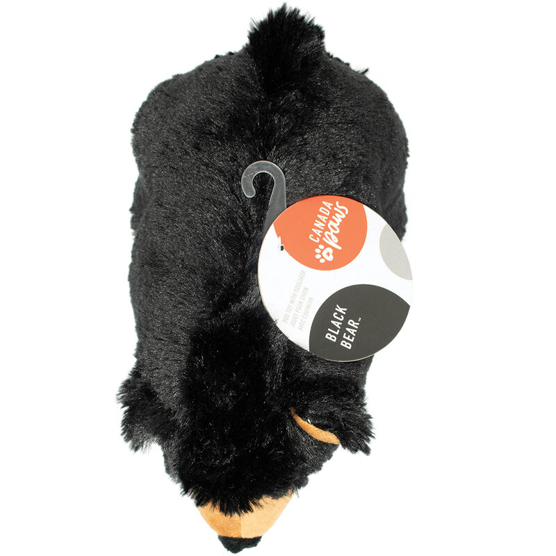 Canada Paws, Black Bear - 9" - Plush Dog Toy image number null