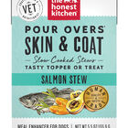 The Honest Kitchen, Functional POUR OVERS Skin & Coat Support - Salmon Stew - Wet Dog Food image number null