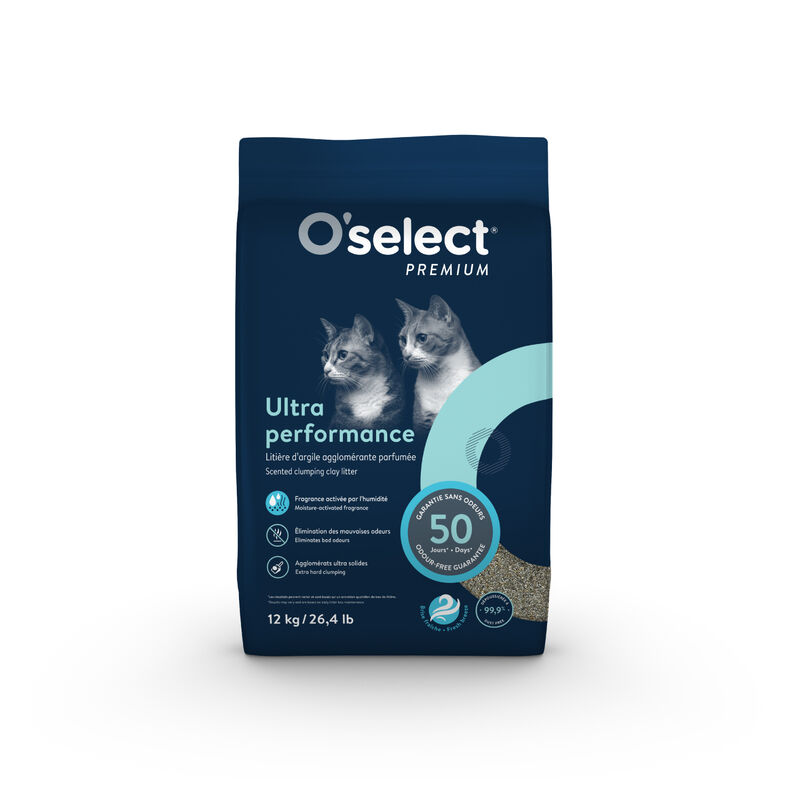 Ultra Performance Clumping Clay Litter - Fresh Breeze - 12 kg image number null