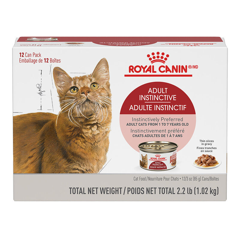 Royal Canin, Feline Health Nutrition - Adult Instinctive - 85 g x 12 pk - Wet Cat Food image number null