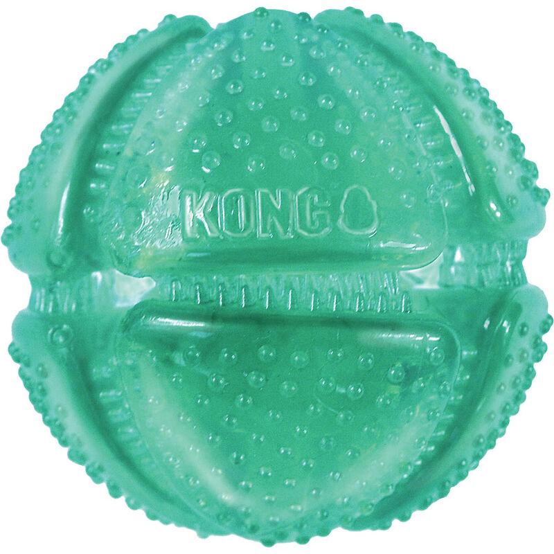 KONG, Squeezz Dental Ball - Medium - Toss Dog Toy image number null