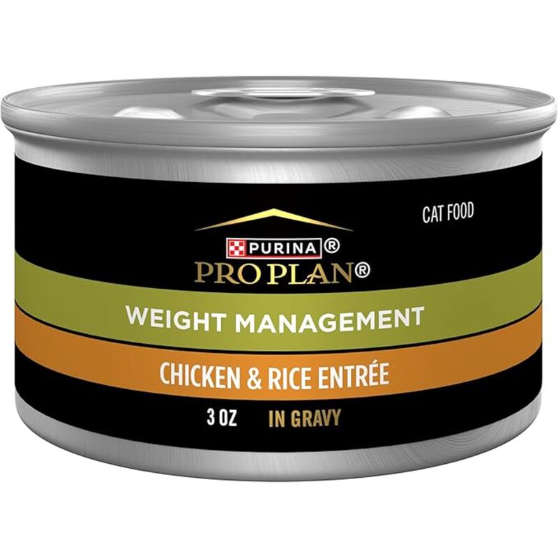 Pro Plan, Weight Management - Chicken & Rice - Wet Cat Food image number null