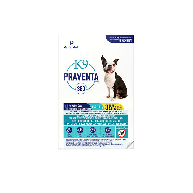 K9 Praventa, 360, Medium Dog image number null