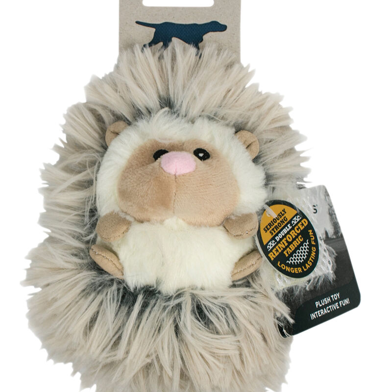Tall Tails, Real Feel Fluffy Mini Hedgehog - 5" - Plush Dog Toy image number null