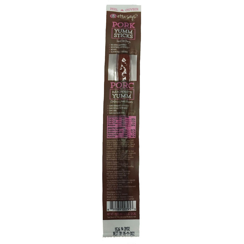 Etta Says!, Yumm Sticks - Pork - 0.75 oz image number null