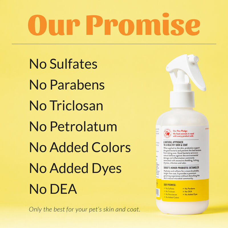 Skouts Honor, Probiotic Daily Use Detangler - Honeysuckle - 8 oz image number null