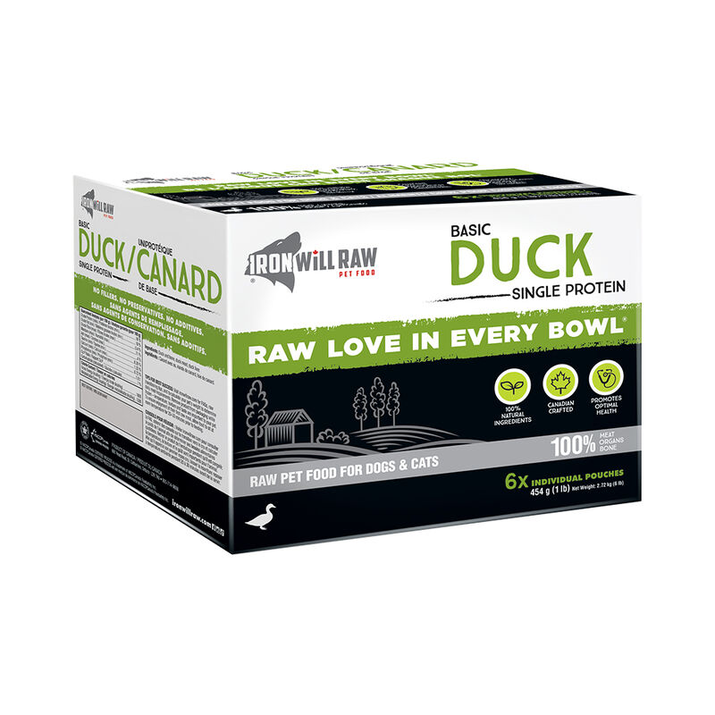 Iron Will Raw, Basic, Duck - 2.72 kg image number null