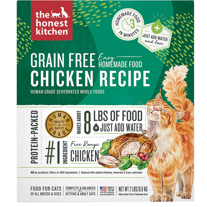 The Honest Kitchen, Adult Feline - GF Chicken - 0.90kg - Freeze Dried Cat Food image number null