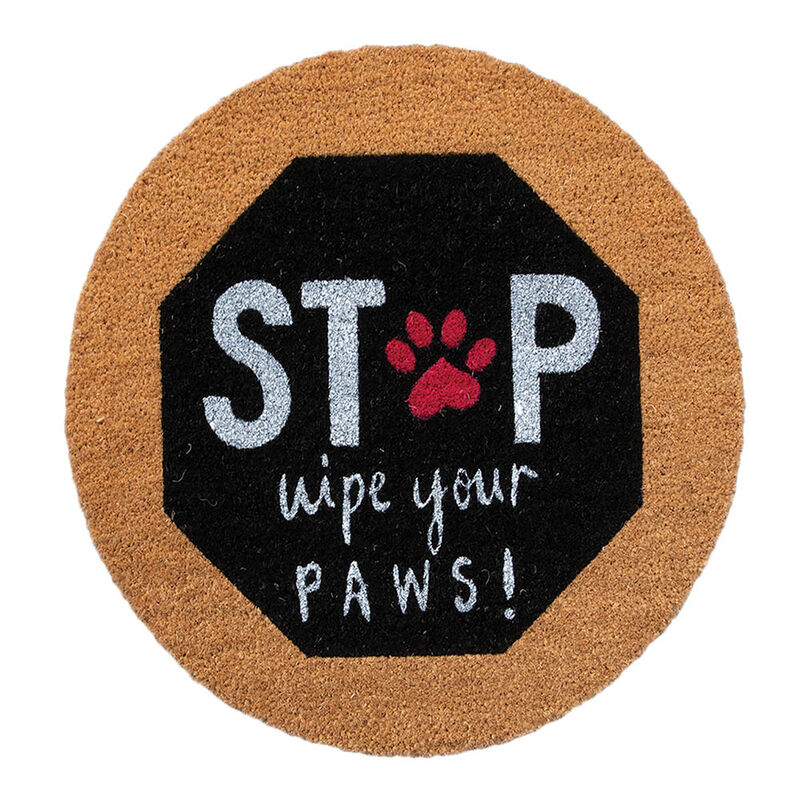 4 Cats & Dogs Home Furnishing Inc., Stop, Wipe Your Paws Refill - Round image number null