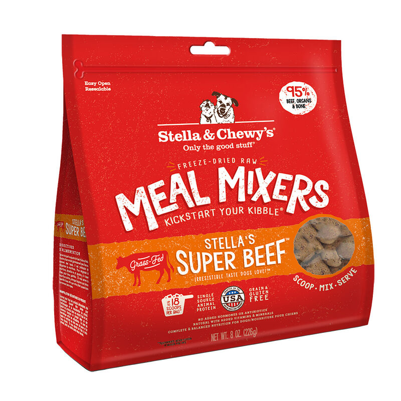 Stella & Chewy's, Dog Freeze-Dried Raw, Super Beef Meal Mixer image number null