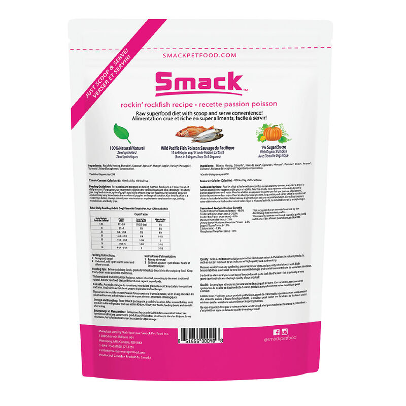 Smack, Rockin' Rockfish Recipe - Dog Food image number null