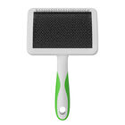 Andis, Firm Slicker Brush - Green/White - Large - Grooming Brushes & Slickers image number null