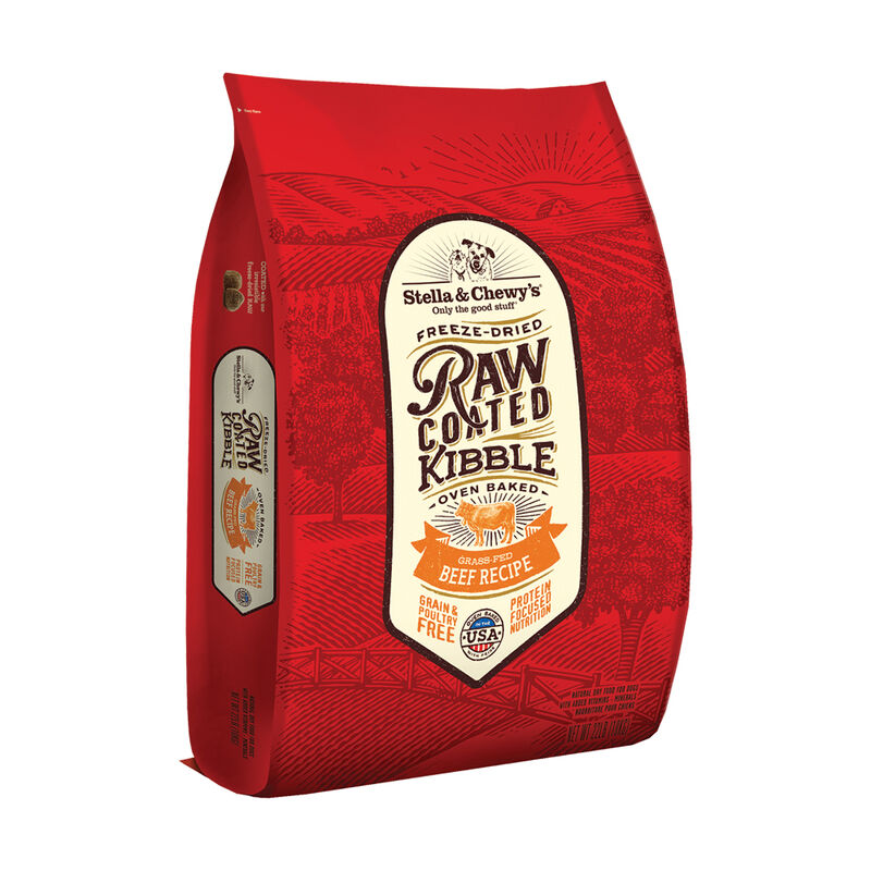 Stella & Chewy's, Dog Raw Coated Kibble, Grass-Fed Beef image number null