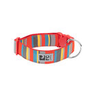 RC Pets, Dog Collar - Wide Clip - Multi Stripes - Dog Collar image number null