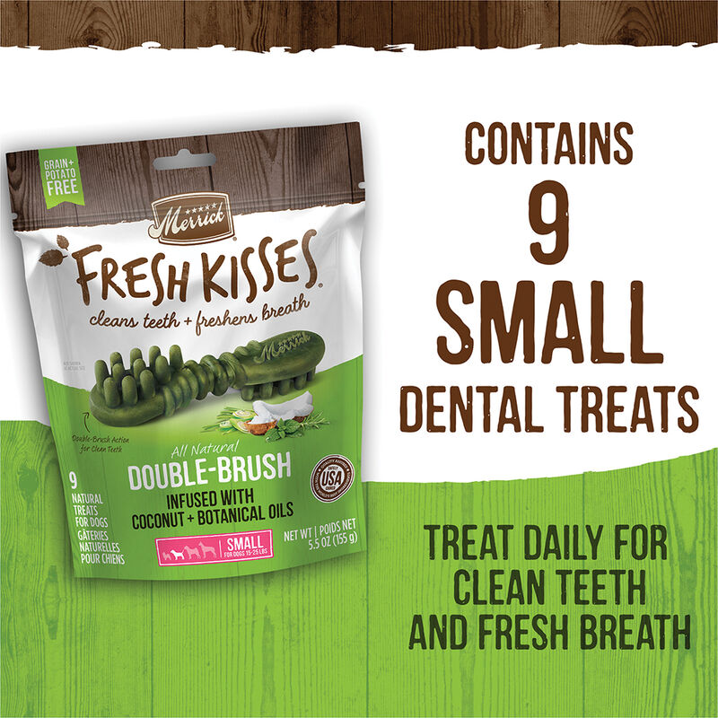 Merrick, Fresh Kisses Brush - Coconut - Dog Treat image number null