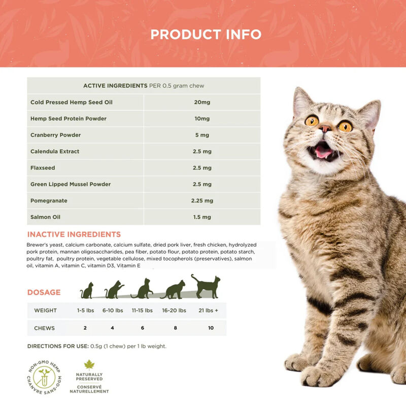 True Leaf, Senior Cat Support Chews image number null